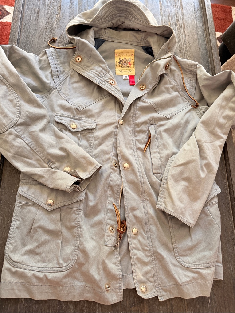 MONITALY  very rare utility military style jacket. Sz38